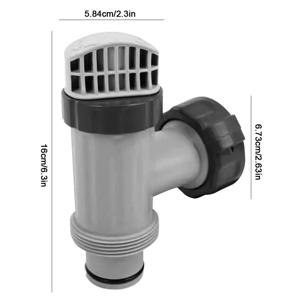 Above Ground Pool Plunger Valve 25010 Pool Plunger Valve Assembly for Intex Filter Pump 28635EG 28633EG 28671EG Oasis Select