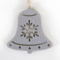 Christmas Gingerbread Man Felt Pendant Christmas Tree Snowflake Christmas Decoration Non-woven Fabric Hanging Decoration Oasis Select 8.5x8.5cm