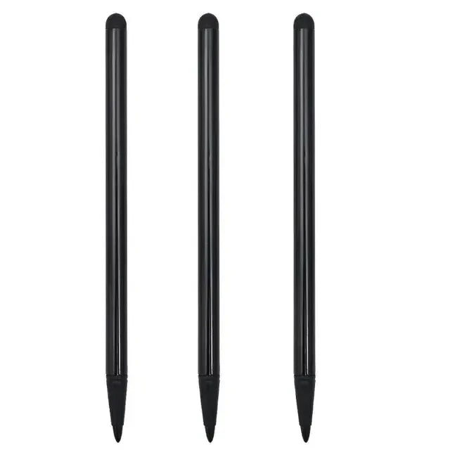 1/2/3/6pcs Universal Tablet Pen Phone Capacitive/Resistive Stylus Pen For Ipad Android All Touch Screens Rubber Stylus Pens Oasis Select Black 3PCS