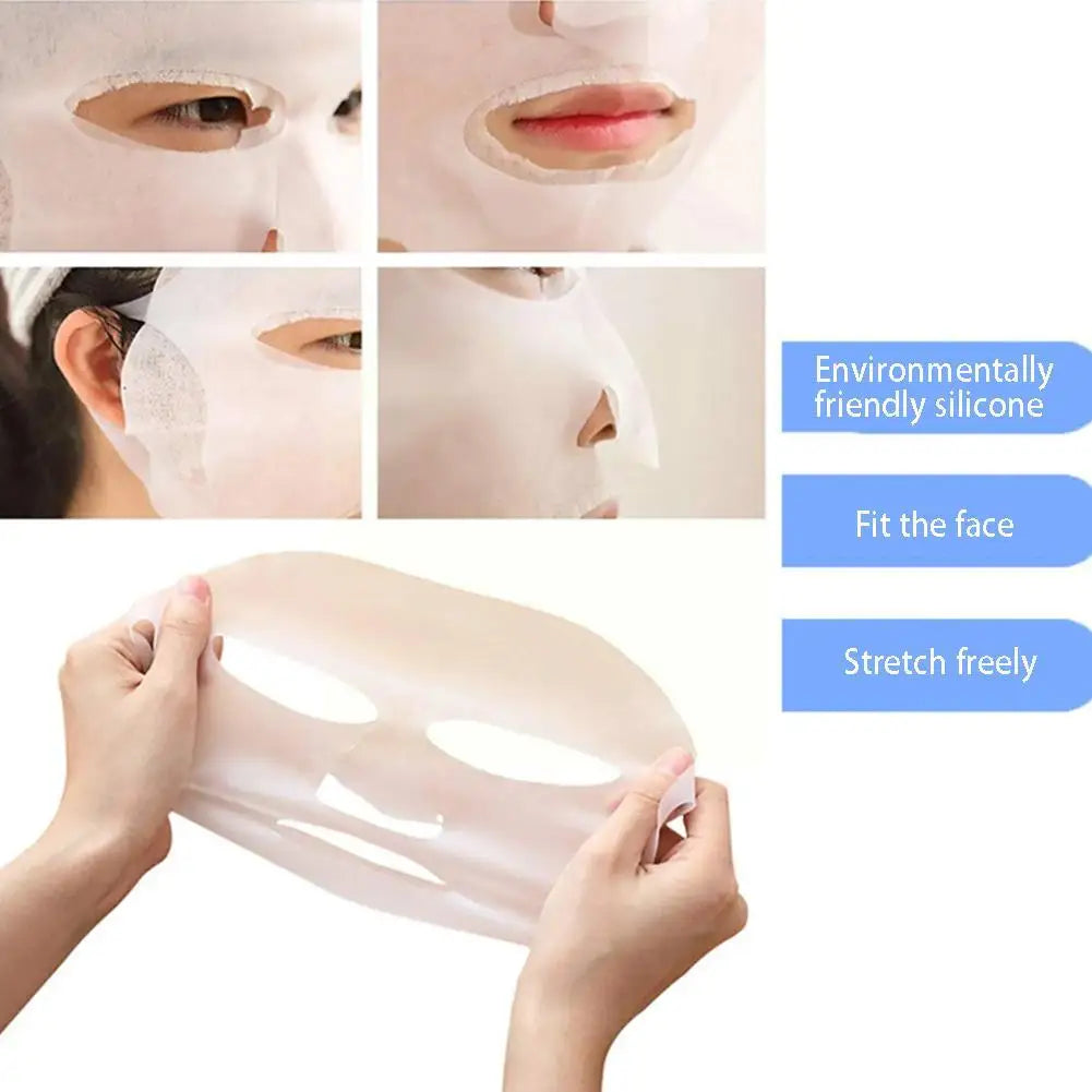 Reusable Silicone Face Mask Cover – Moisturizing & Firming Silicone Mask Cover Oasis Select