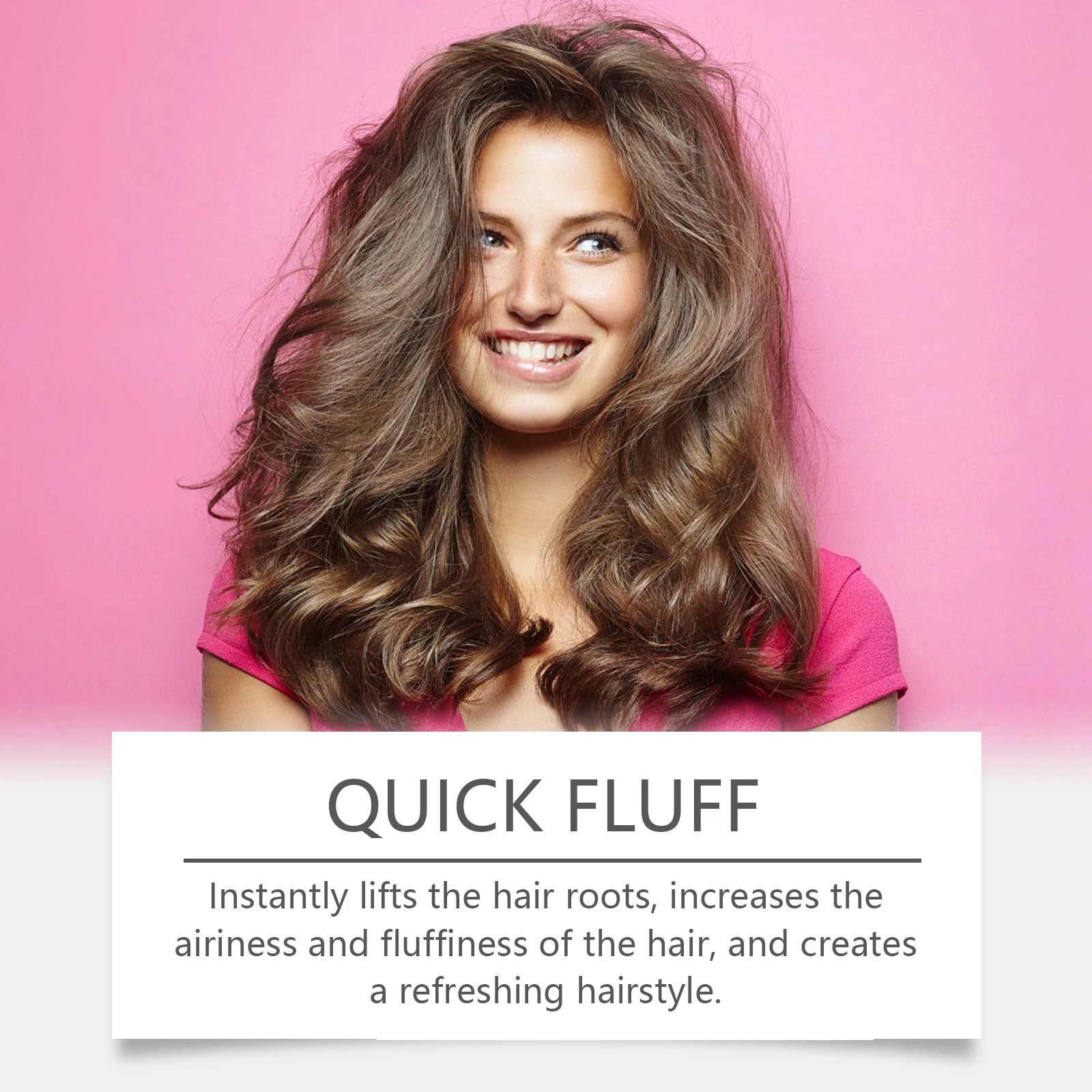 Fluffy Volumizing Hair Spray Quick-Drying Non-greasy Wash Free Increase Volume Lazy People Hairdressing Hair Shaping Spray Oasis Select