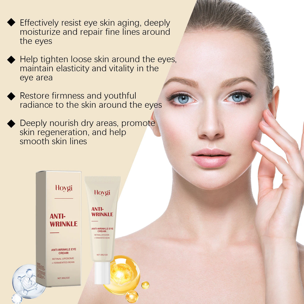 Retinol Eye Cream 4% Anti Aging Eye Treatment Dark Circles, Wrinkles, Puffiness Firming & Lifting Eye Cream For Women Oasis Select