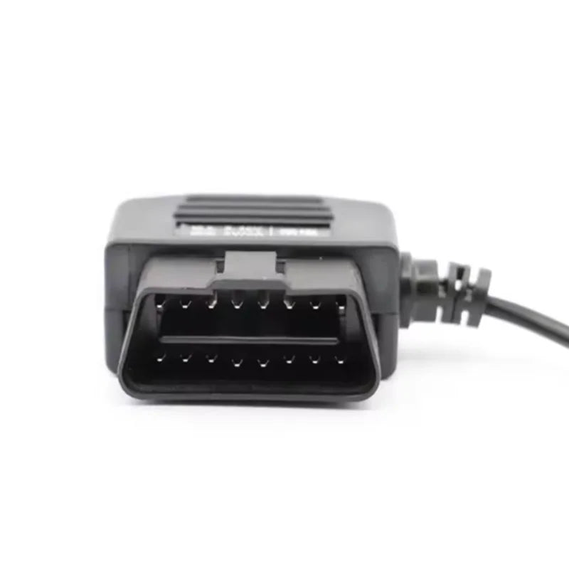 OBD Hardwire Kit 5V ACC Power ACC Hardwire Kit 24 Hours Parking Monitoring with USB Female Port Accessory for Dash cam Oasis Select
