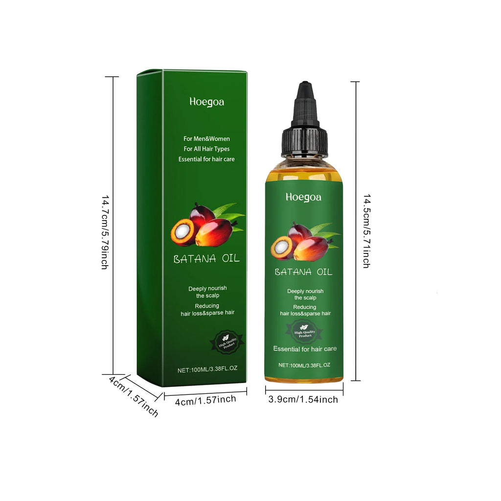 Batana Hair Oil Repairing Damage Strengthening Massage Nourishment Reduce Loss Improve Dryness Scalp T-reatment Hair Growth Oils Oasis Select