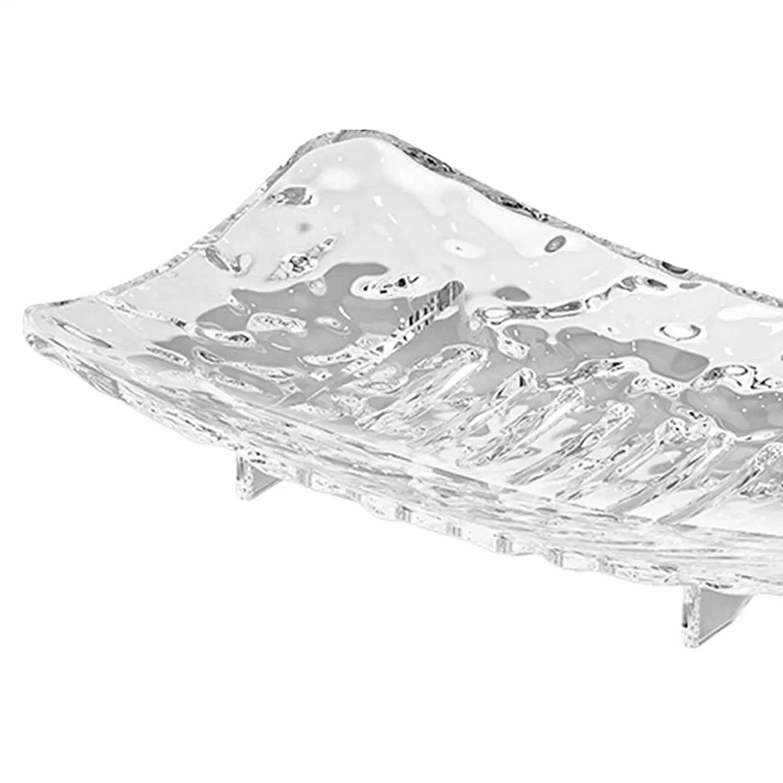 Transparent Soap Box Bathroom Soap Dish Clear Plastic Soap Storage Rack For Household Use Hollow Drain Water Soap Storage Case Oasis Select