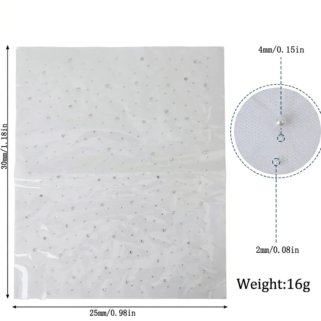 Iron-On Rhinestone Transfer Sheet | DIY Bling Fabric Decoration