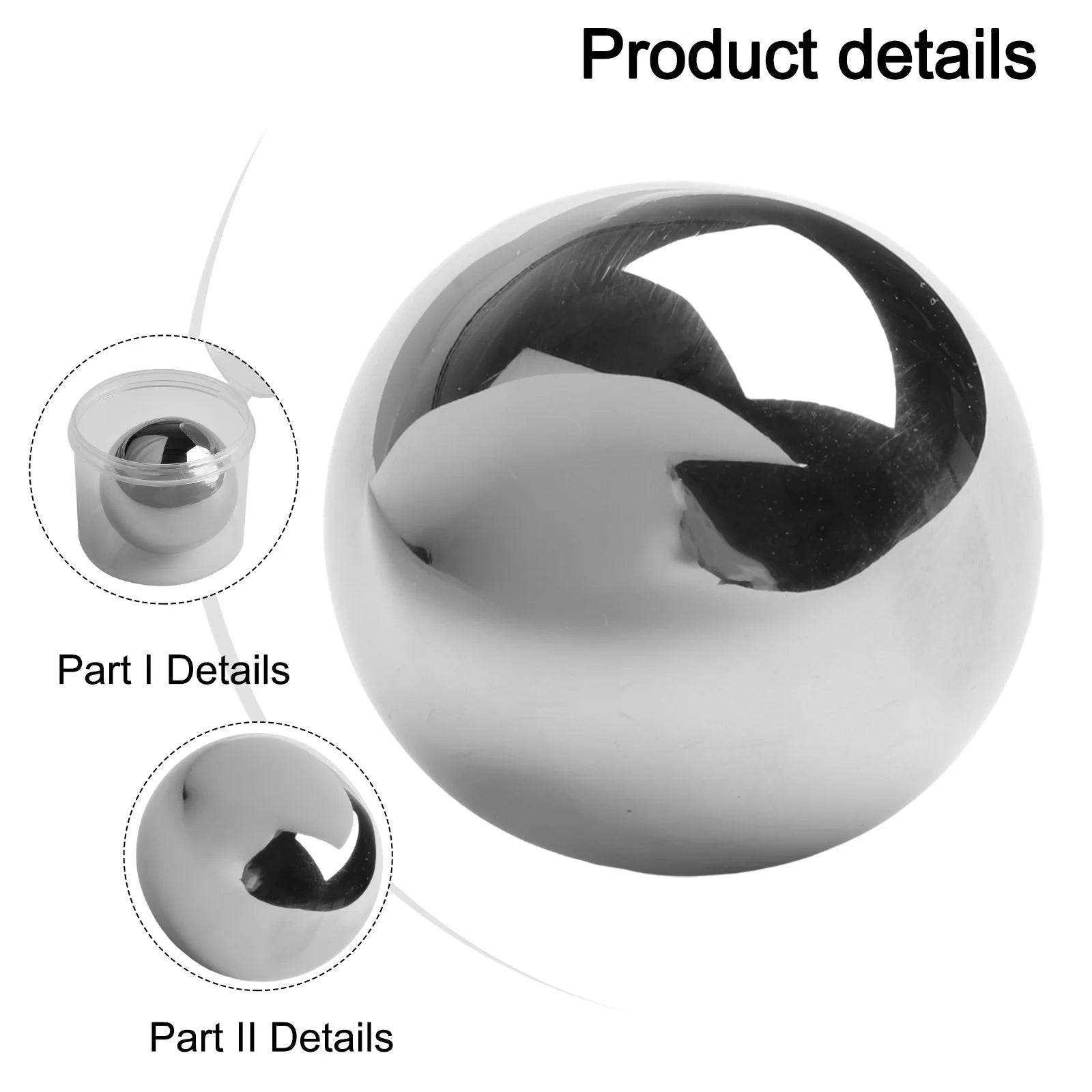38mm Stainless Steel Reusable Ice Balls – No-Dilution Drink Chillers Reusable Ice Balls Oasis Select