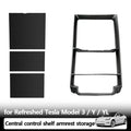 For Tesla Model 3 Y Center Console Organizer, Updated Armrest Storage Box Tray, Interior Modification Accessories Oasis Select D