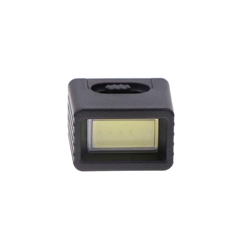 9V Battery Flashlight 9V Mini LED Key Light 6F22 Battery COB Outdoor Lighting Work Light Battery Not Included Oasis Select Black