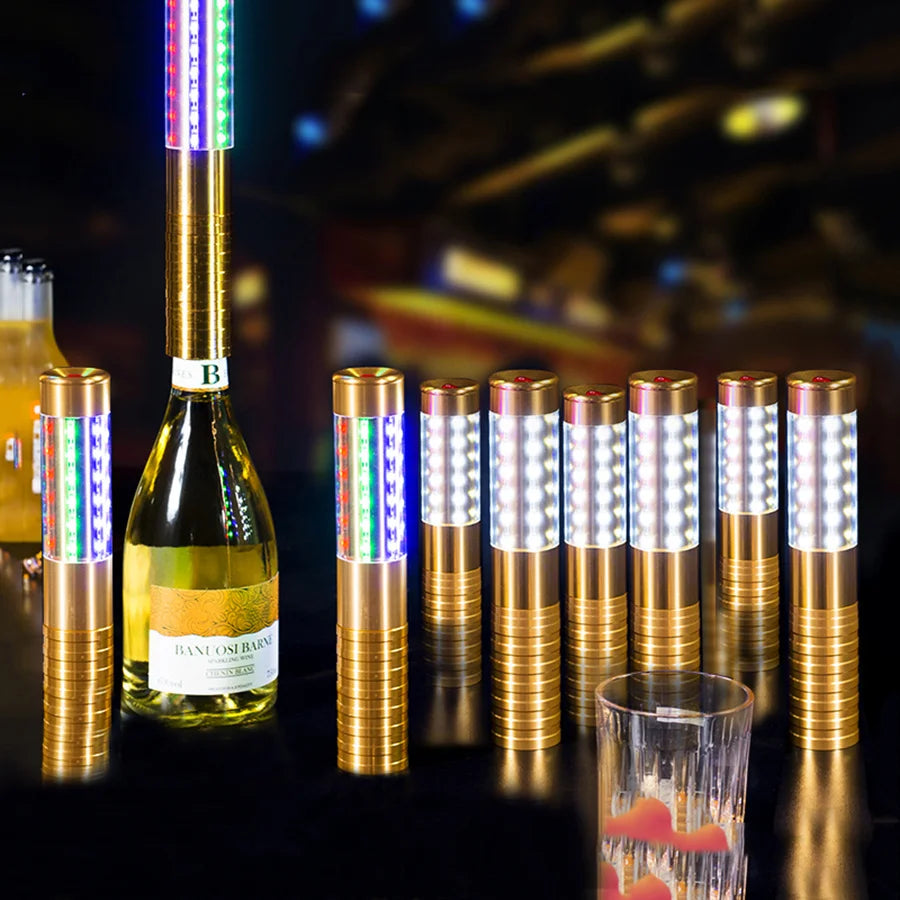 LED Strobe Baton Champagne Bottle Light for Bar & Party