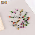 One Or 2pcs 1m Dollhouse String Lights Mini Furniture Accessories Fake Lights String Christmas Party Decoration Oasis Select MR-11