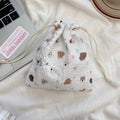 Cute Drawstring Pouch – Coin, Jewelry & Cosmetic Storage Bag