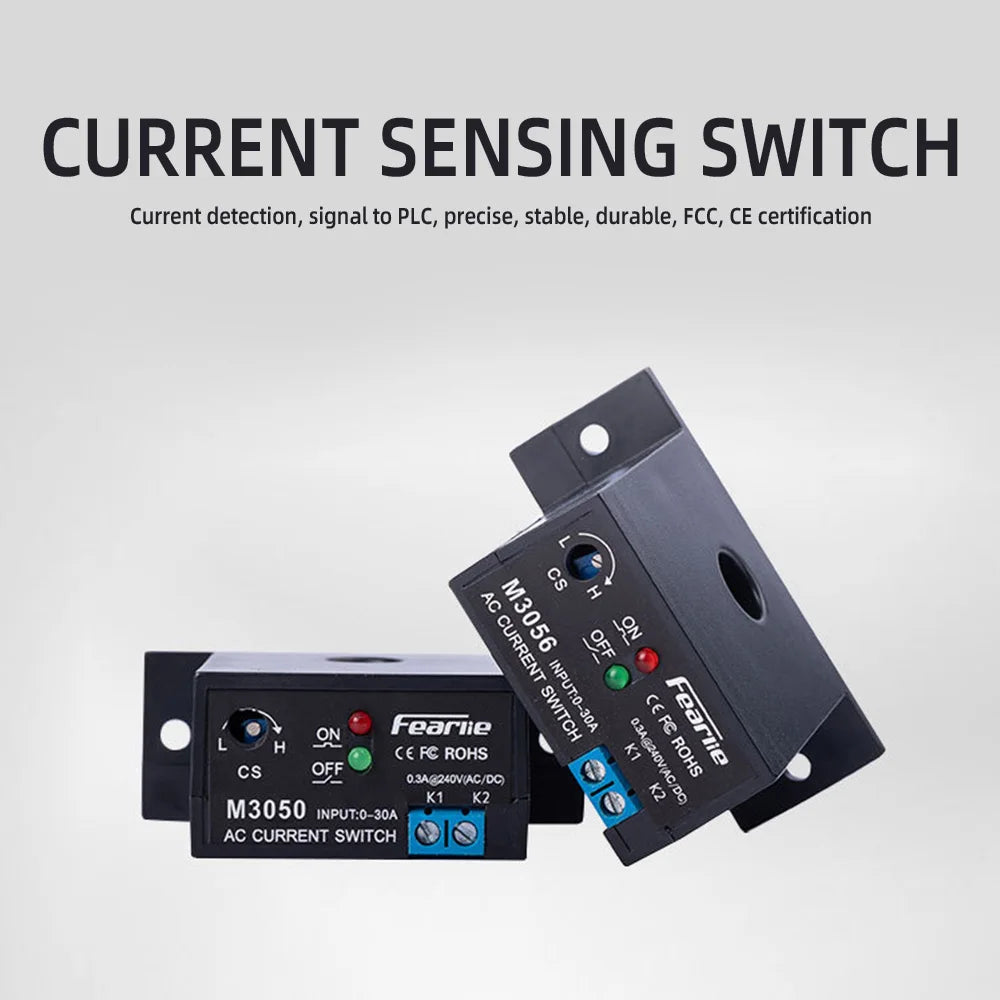 M3050-M3086 Current Detection Switch Induction Relay Switch Alarm Transformer Control Current Sensing Switch Detection Module Oasis Select