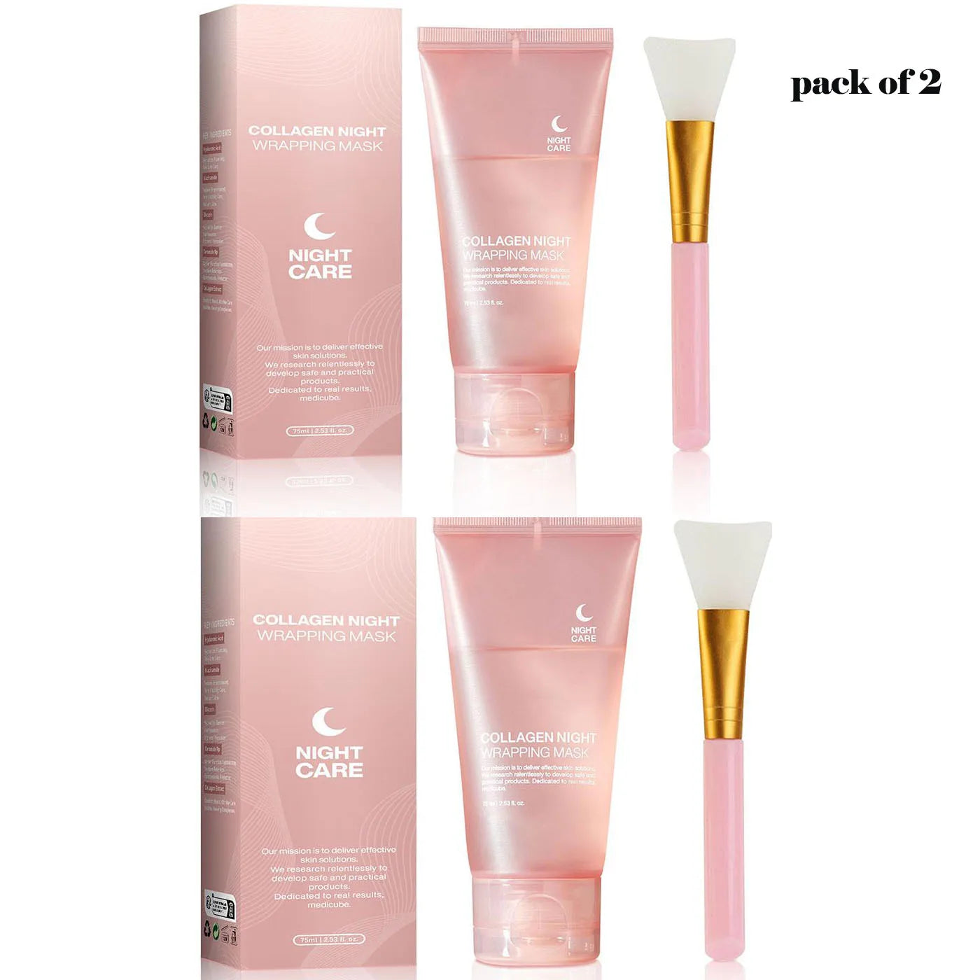 Hydrolyzed Collagen Peel-Off Mask – Firming & Hydrating Collagen Face Mask Oasis Select Transparent