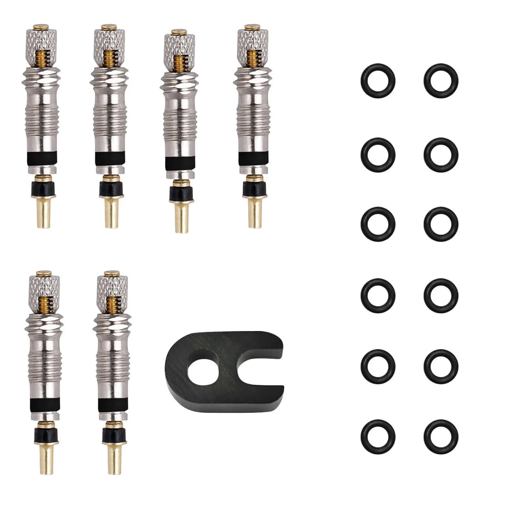2/6/112pcs Bicycle Valve Core Stem Presta Style Tyre Valve Core For Tubeless Road Bike Mtb Bike Fren For Bicycle Mtb/road Bike Oasis Select B