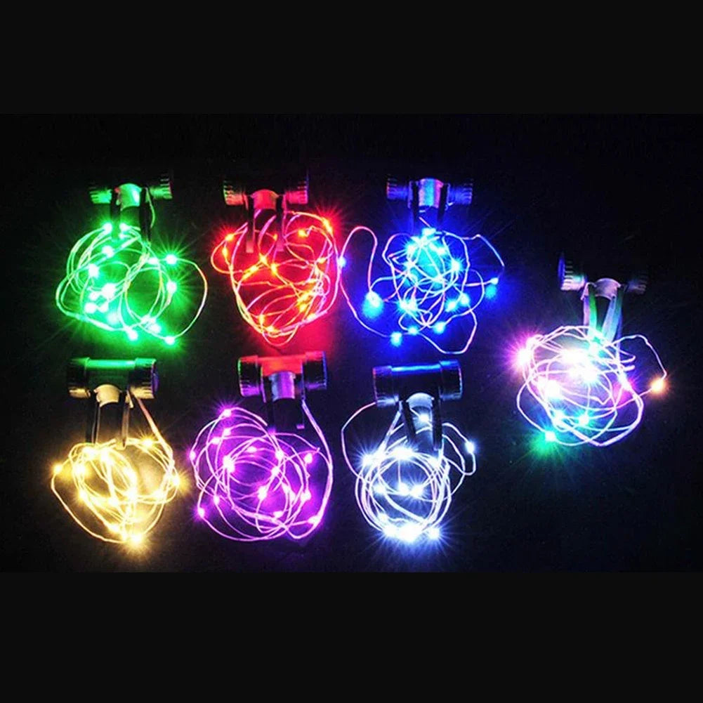 Bicycle Wheel LED Lights Mountain Bike Frame Decoration Lights Bicycle Spoke Lamp Night Riding Wheel Lamps Valve Lamp Oasis Select