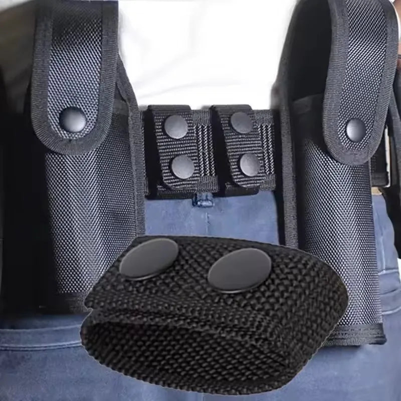 4Pcs Multi Functional Tactical Belt Double Nylon Buckle Portable Belts Accessory Equipment Outdoor Sports Accessory Fixed Buckle Oasis Select