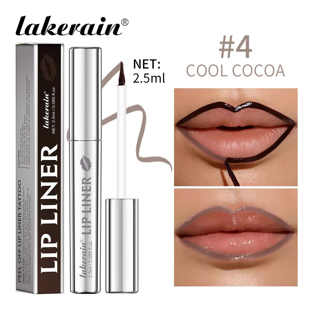 Peel Off Matte Lip Liner Stain – Waterproof & Long-Lasting