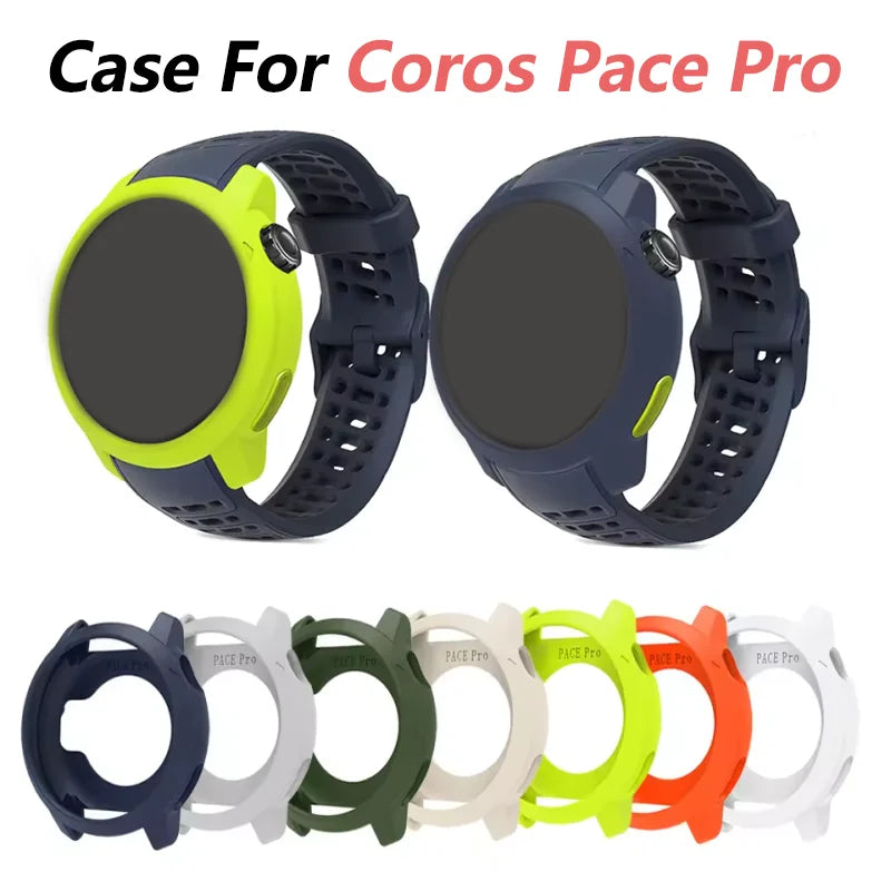Silicone Case for COROS PACE Pro – Protective Shell Frame Cover Smartwatch Protective Case Oasis Select