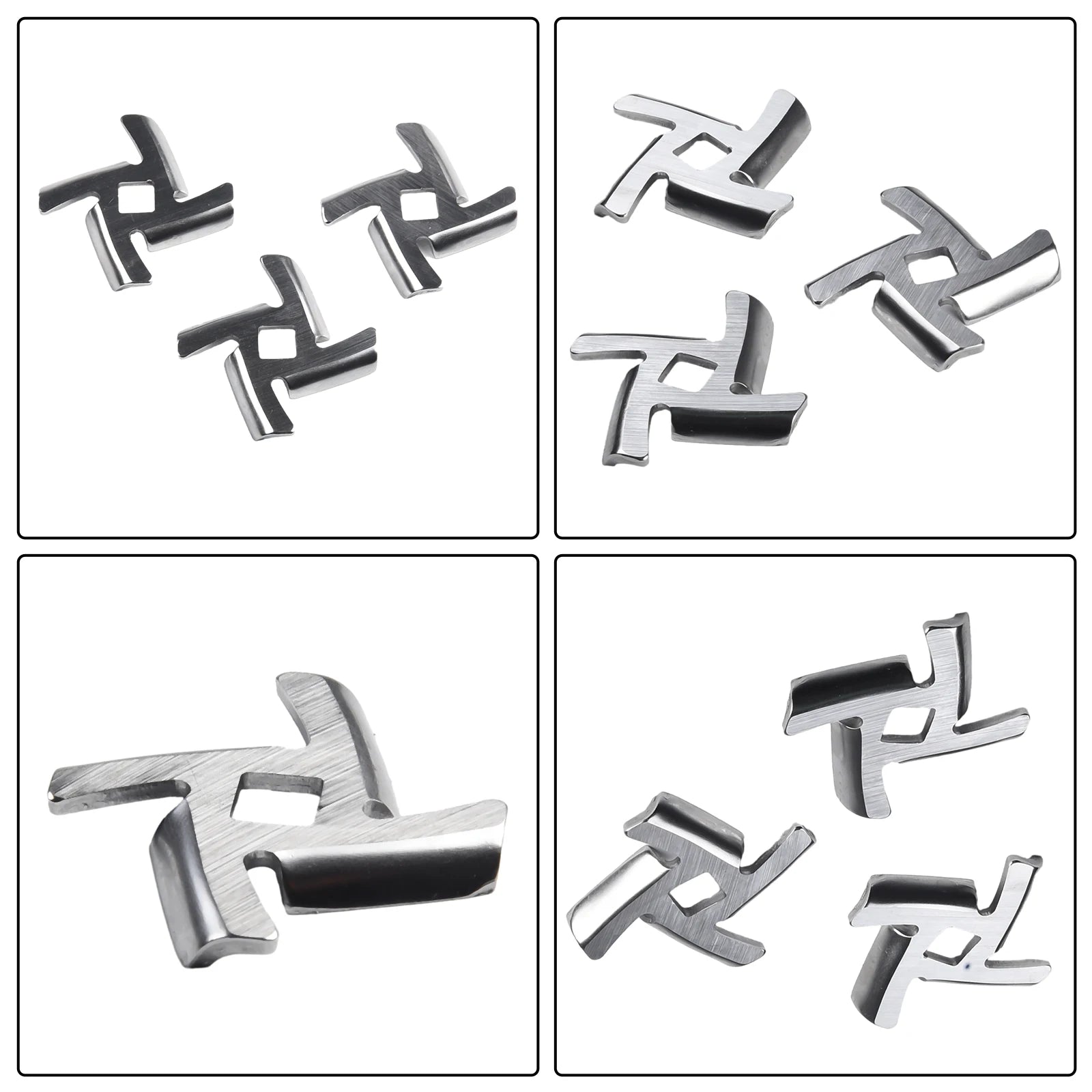 Stainless Steel Meat Grinder Blade 8mm – MGB Series Parts