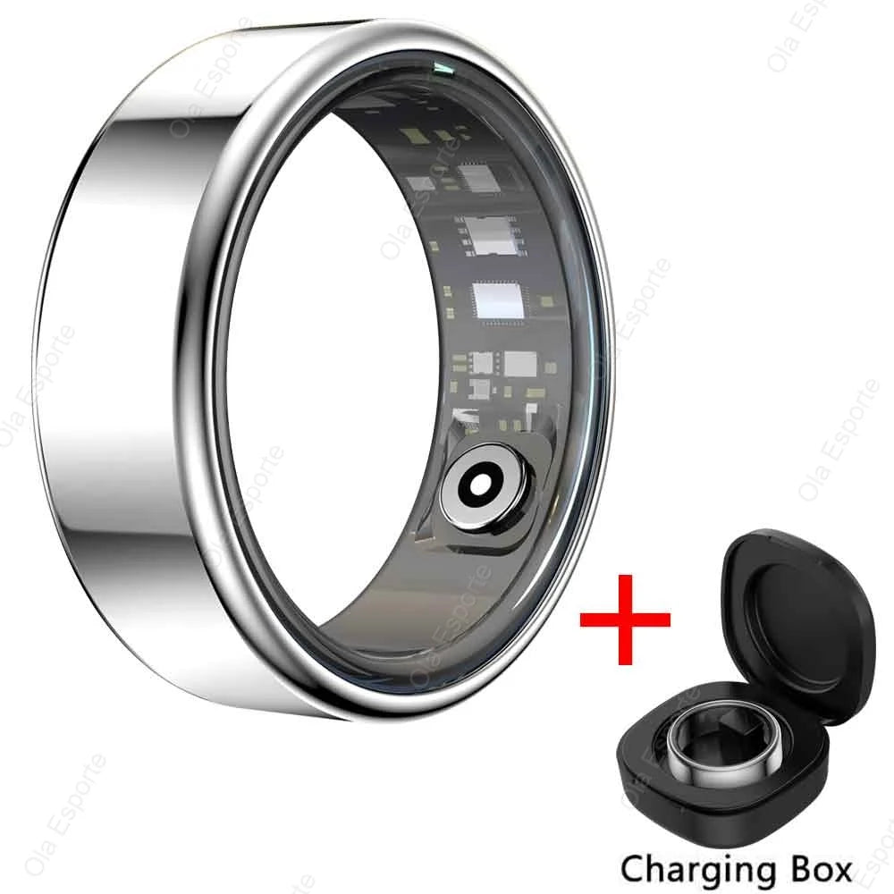 Smart Ring Heart Rate & Blood Oxygen Monitor | IP68 5ATM