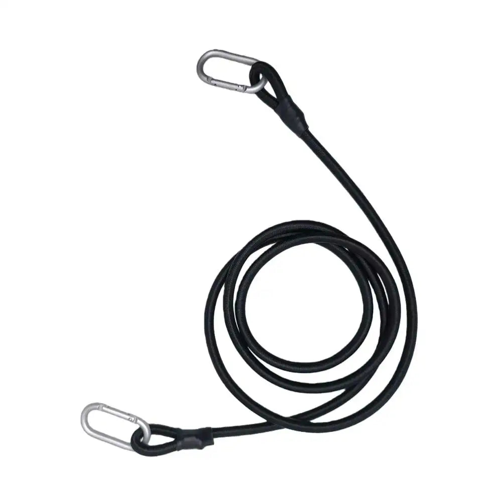 2pc Heavy Duty Bungee Shock Cord Tie Down Straps with Snap Hooks for Camping Tents Kayaks Boat Trailer Fishing Gear Organization Oasis Select