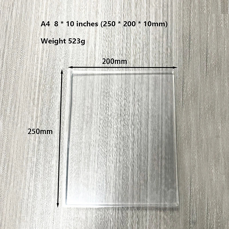 Silicone Gel Printing Plate for Monoprinting & Scrapbooking