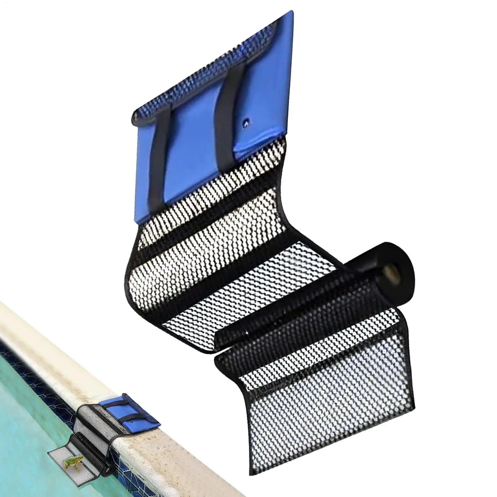 Animal Saving Escape Ramp Frog Rescue Swimming Pool Ramp Pond Critter Rescue Device Floating Saver Tool for Squirrel Frog Oasis Select