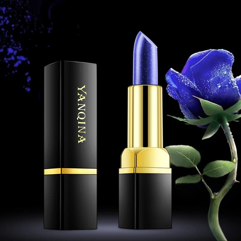 YANQINA Blue Rose Color-Changing Lipstick | Moisturizing Lip Tint