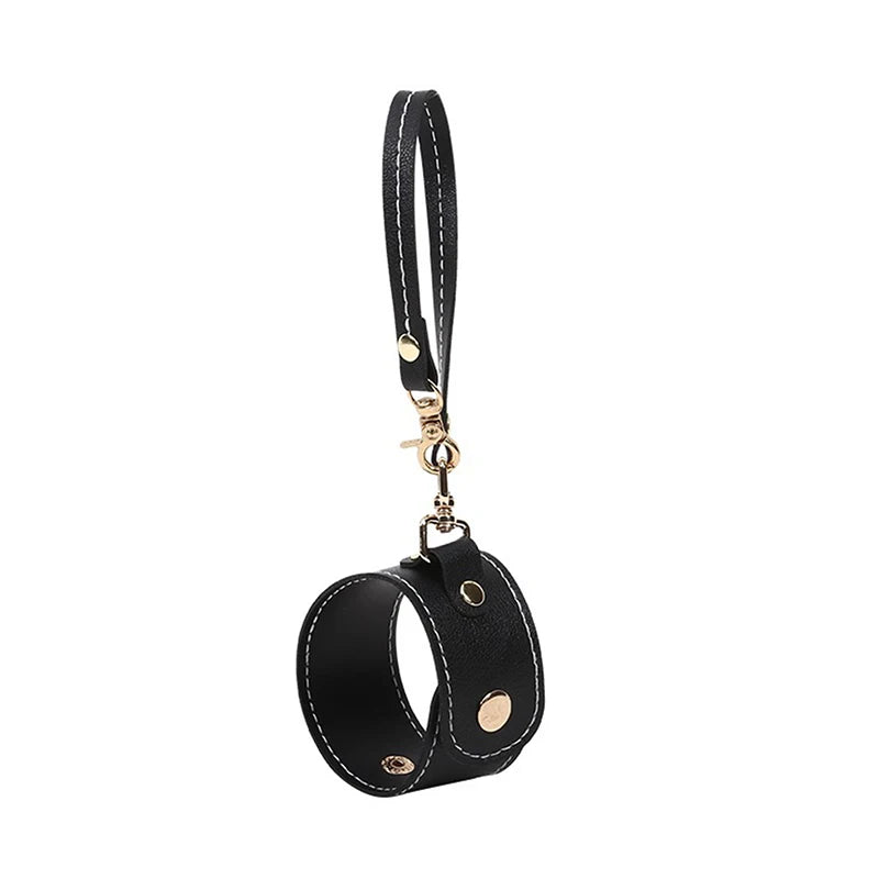 PU Leather Waist Clip Strap – Glove, Scarf & Towel Holder