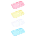 Mini Nail Art Mixing Palette – Cute Cartoon Reusable Tray for Gel Polish, Acrylic Paint & DIY Manicure Oasis Select 4pcs