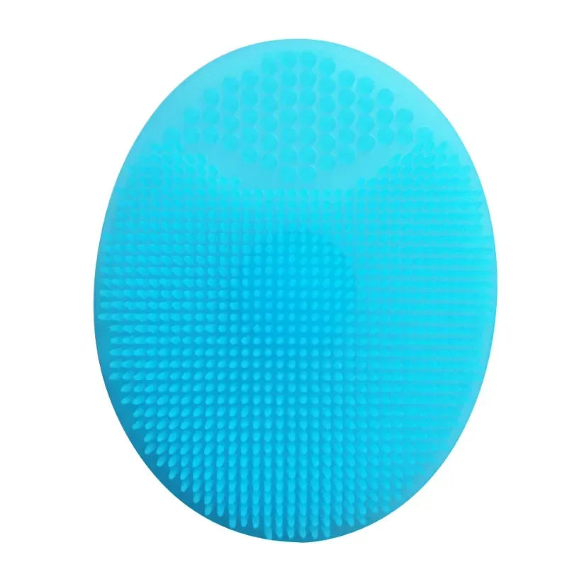 1 Shampoo Brush Baby Infant Bathing Soft Silicone Boys Kids Shower