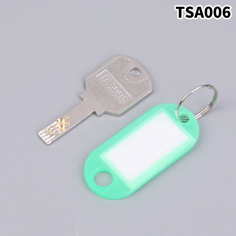TSA Luggage Key 007 TSA002 TSA006 TSA Safe Ski Universal Lock Key Master Suitcase Keys For Forgotten Password Oasis Select 006