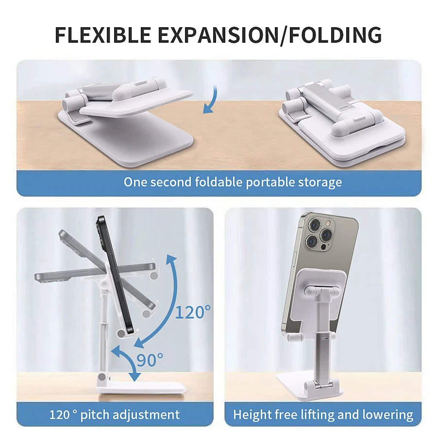 Desktop Phone Holder Stand Tablet Lazy Mount Tablet Flexible Adjustable Live Lazy Bracket for IPhone 17 16 15 14 Samsung Xiaomi Oasis Select