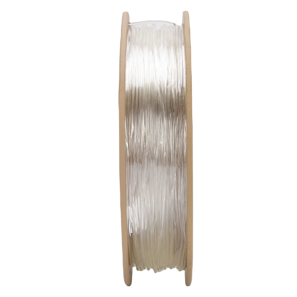3D Printer Filament TPU Filament 1.75mm 95A 250g High Elasticity Flexible 3D Printer Filament for Most 3D Printers Transparent Oasis Select