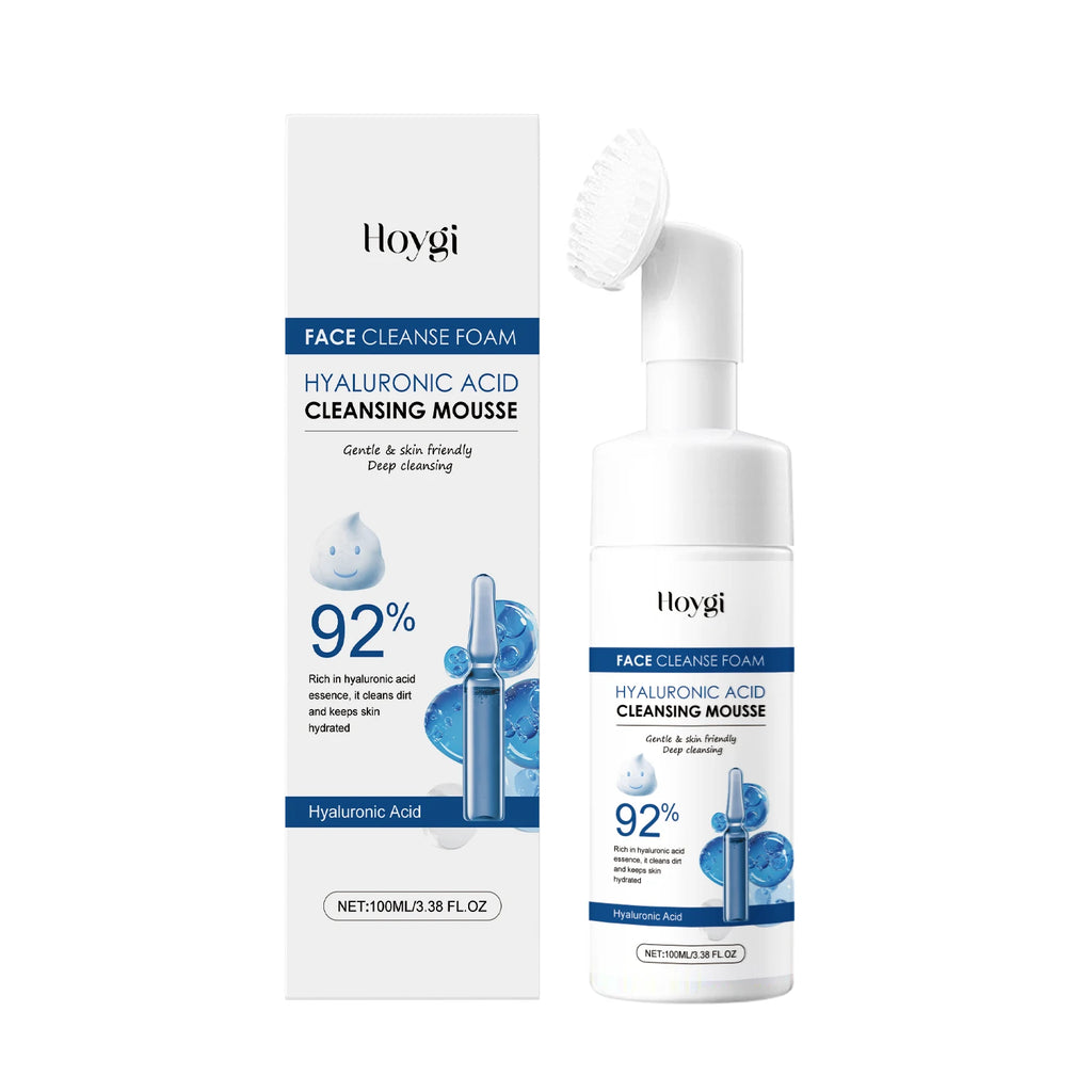 Hoygi Hyaluronic Acid Cleansing Foam – Oil Control Face Wash Facial Cleanser Oasis Select 100ml Boxed