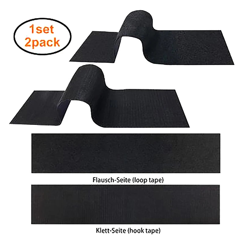 2Pcs/Set Adhesive License Plate Holder Frameless Black Weather-proof Number Plate Holder for Vehicles/Car/SUV Accessories Oasis Select