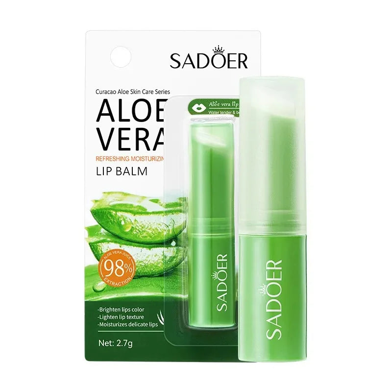 Sadoer Aloe Vera Lip Balm – Moisturizing & Nourishing
