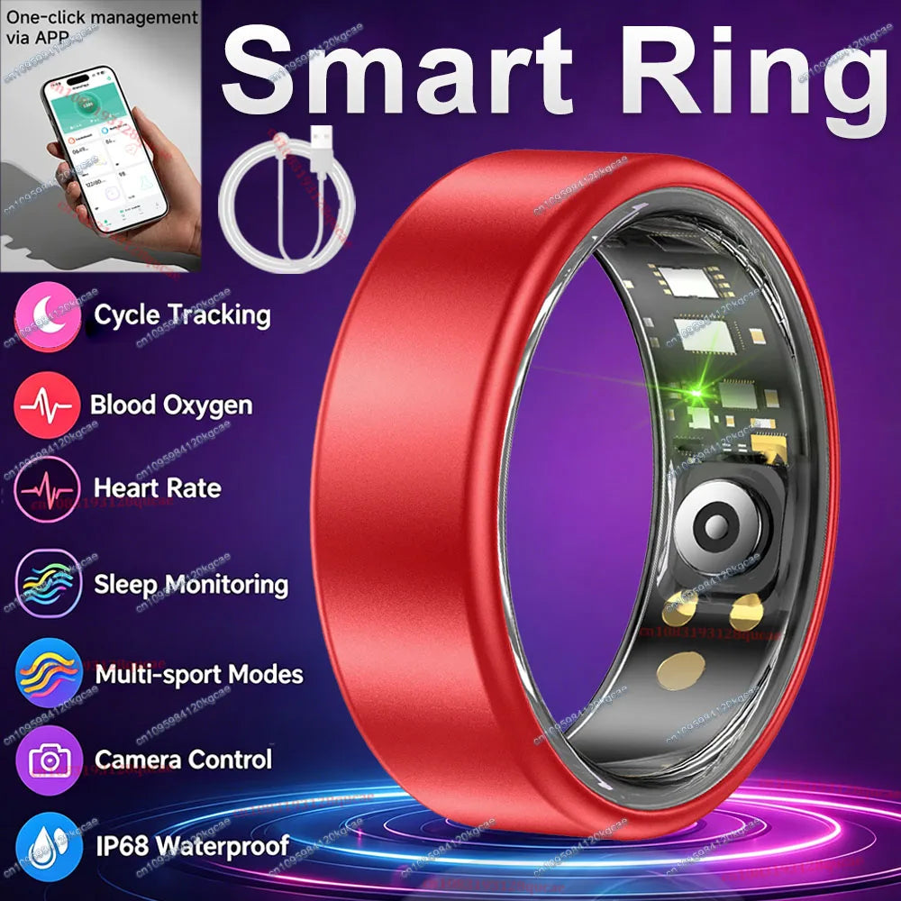Ola Esporte Smart Ring – Heart Rate, SpO2 & Sleep Monitor