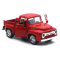 1/32 Vintage Red Diecast Metal Pull-Back Truck Toy | Kids Gift Diecast Truck Toy Oasis Select Red