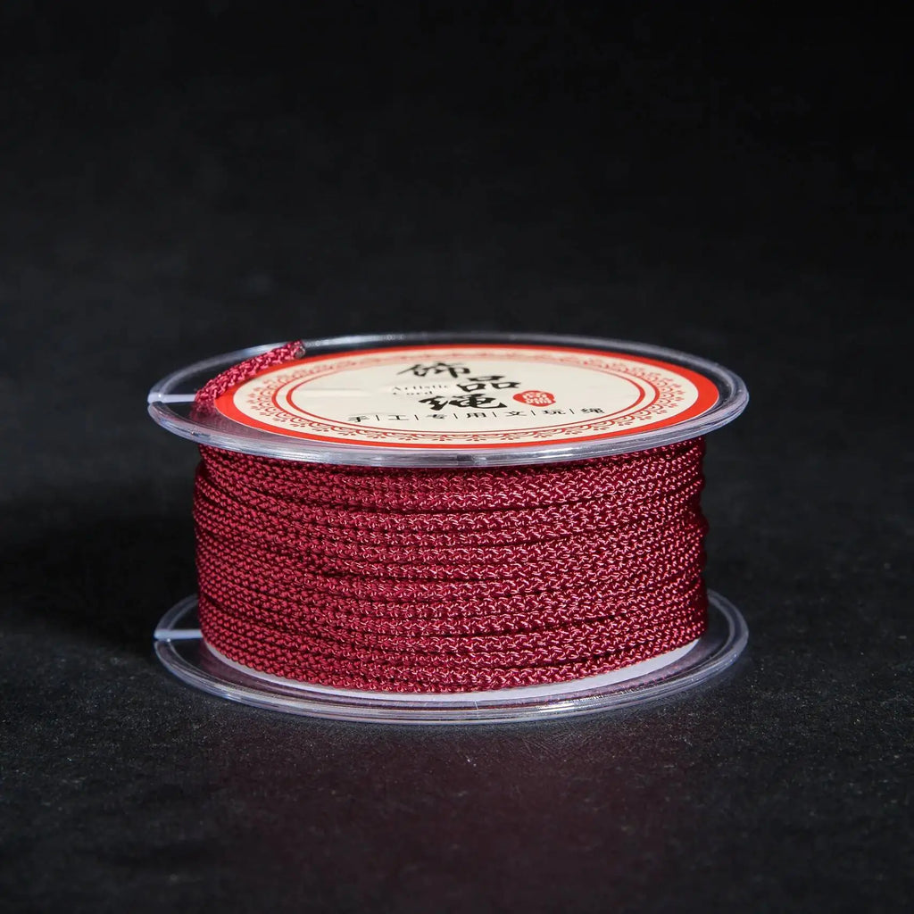 Thread Handmade DIY Necklace Hanging Rope Bead Stringing Braided Rope Oasis Select M119 Bright Red 2.0mm- 12m