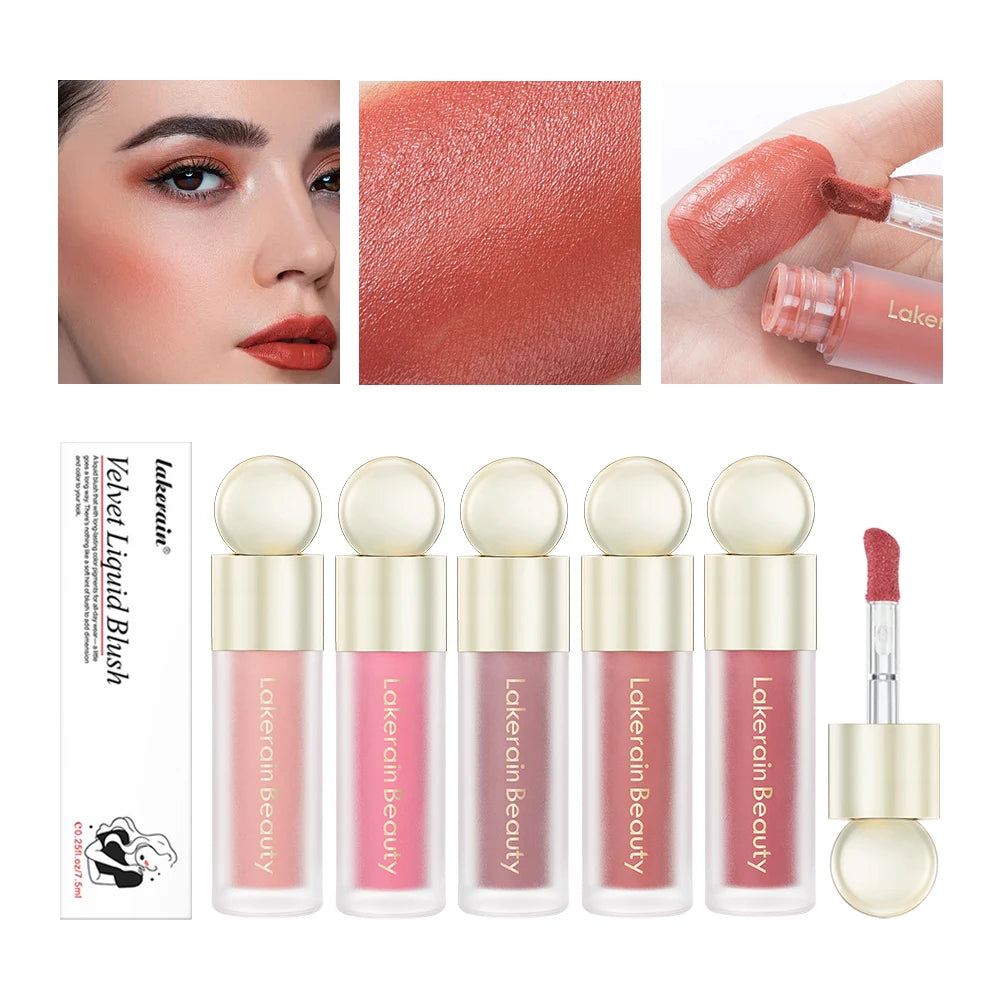 Blush Liquid Blusher Real Makeup Blush Matte Palette Blusher Cosmetics Products Liquid Cream Stick Pink Face raremakeup Beauty Oasis Select