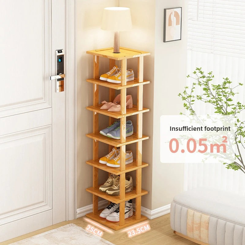 Home economy door multi-layer shoe storage artifact saves space, rental house shoe cabinet, shoe rack Oasis Select