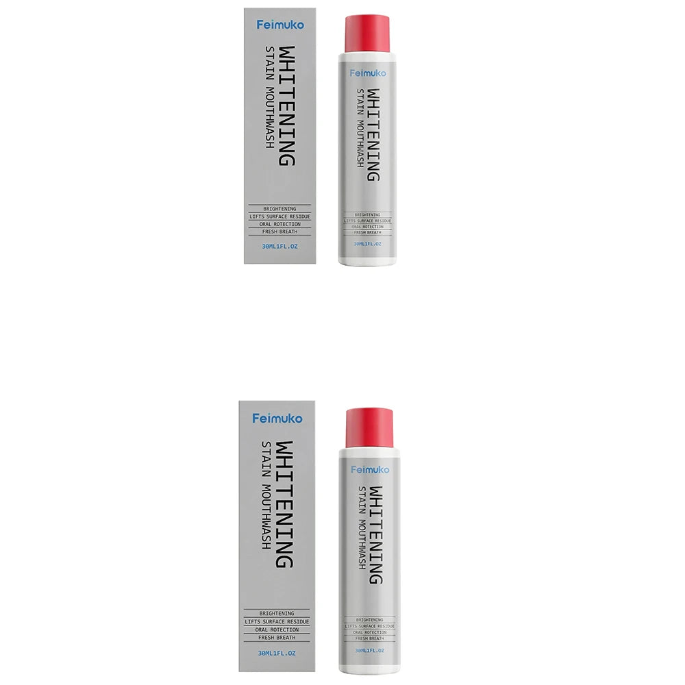 Refreshing Tooth Cleaning Mouthwash, Mild Cleansing Natural Remove Surface Dental Stains Fresh Breath Daily Oral Care Oasis Select 2pcs Combo adults