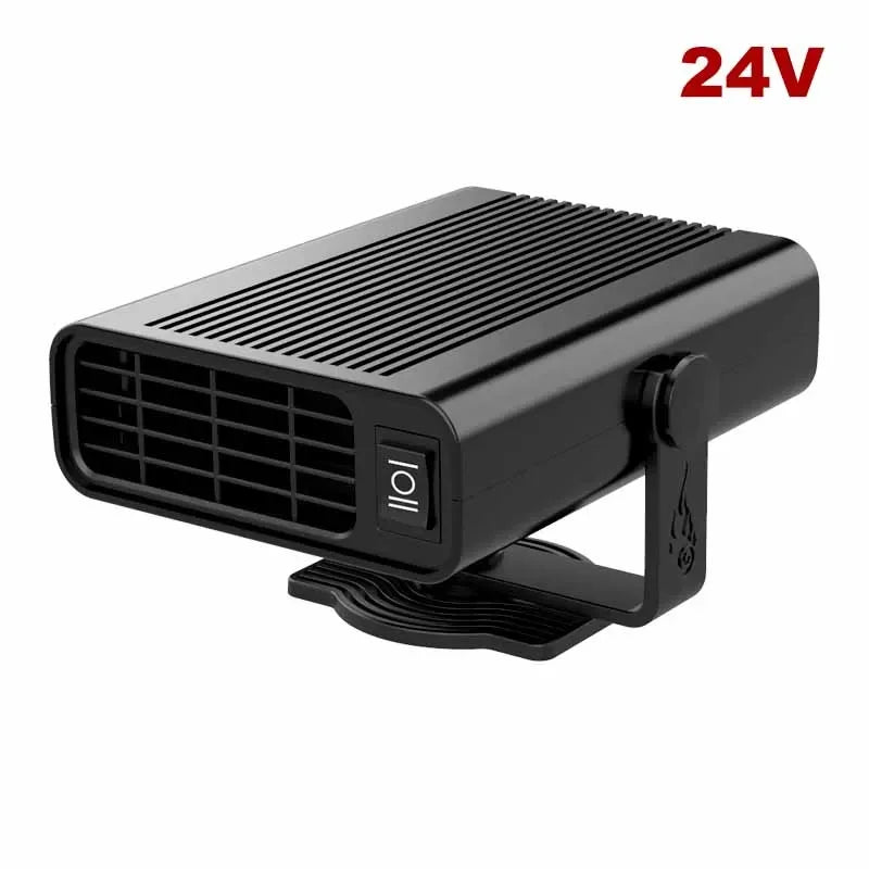Winter Car Heater Fan 12V/24V 200W Electric Cooling Heating Auto Windshield Defroster Defogging Demister Car Anti-Fog Heater Oasis Select 24V2