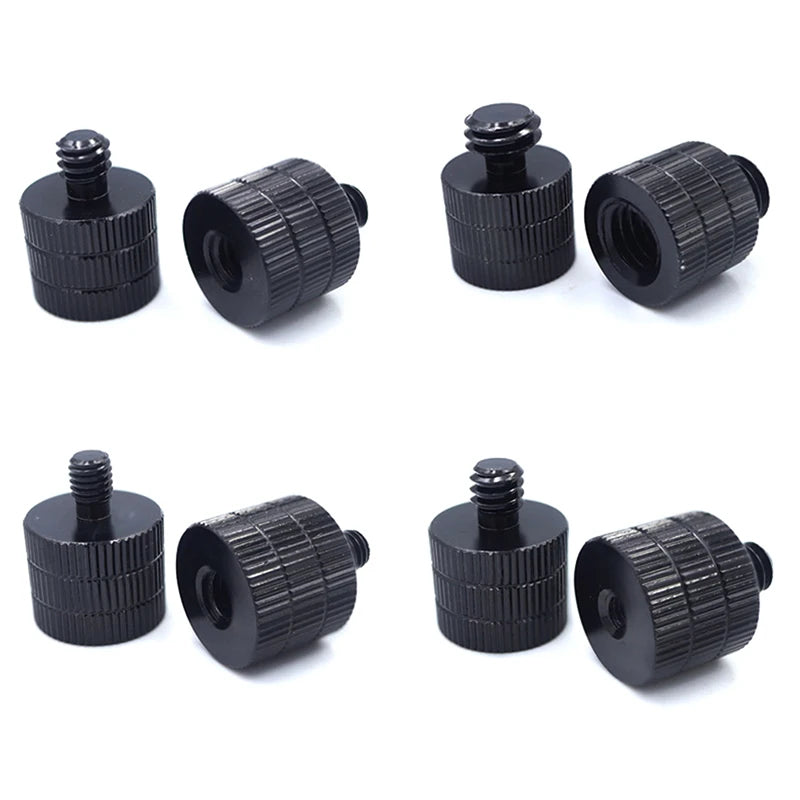 1/4 to M4 M5 M6 M8 M10 Conversion Screw 3/8" Male to Female Thread Screw Mount Adapter Standard for Projector Tripod Oasis Select