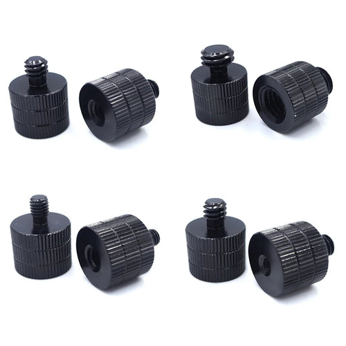 1/4 to M4 M5 M6 M8 M10 Conversion Screw 3/8" Male to Female Thread Screw Mount Adapter Standard for Projector Tripod Oasis Select