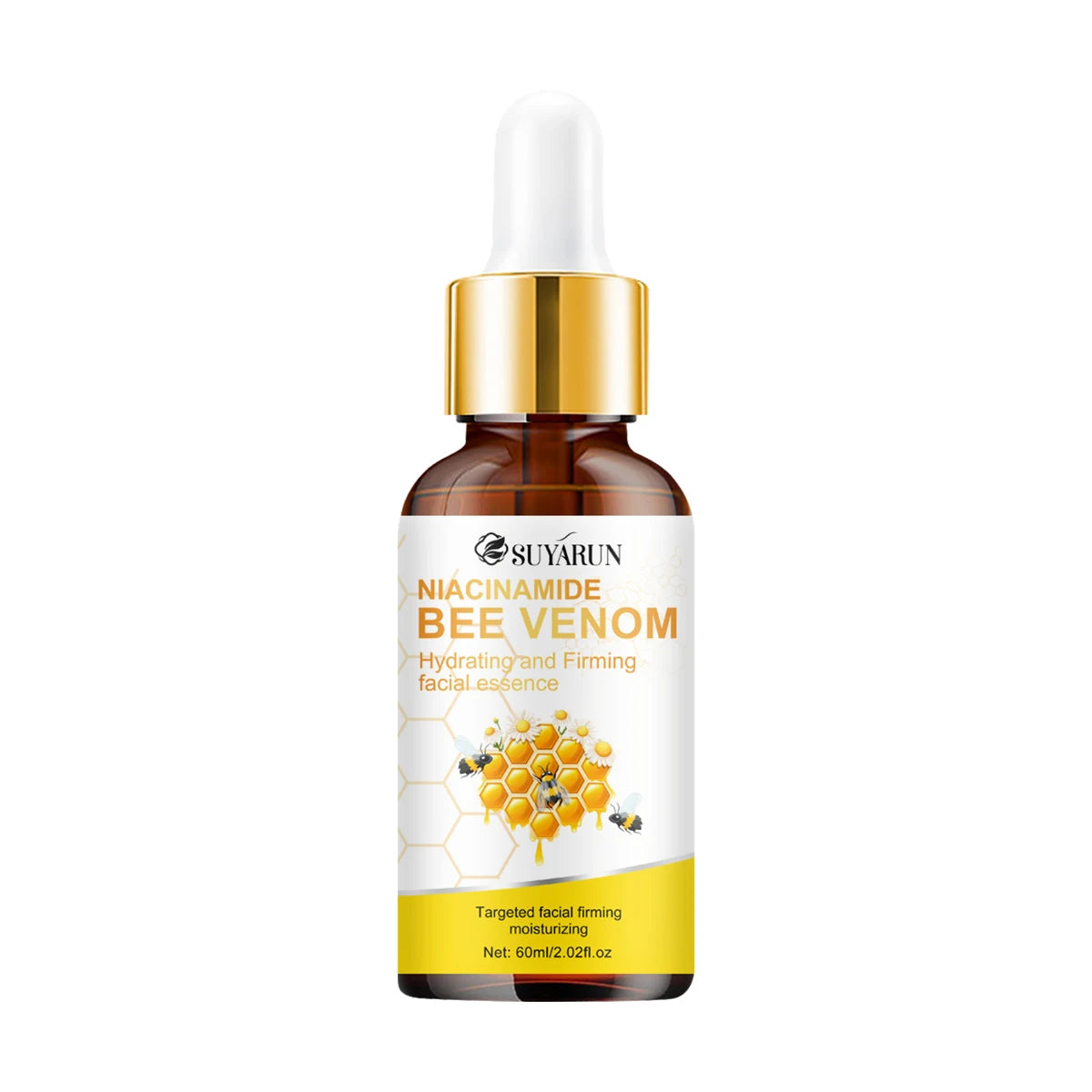 SUYARUN Niacinamide & Bee Venom Face Serum – Brightening Anti-Aging Face Serum Oasis Select 60ml