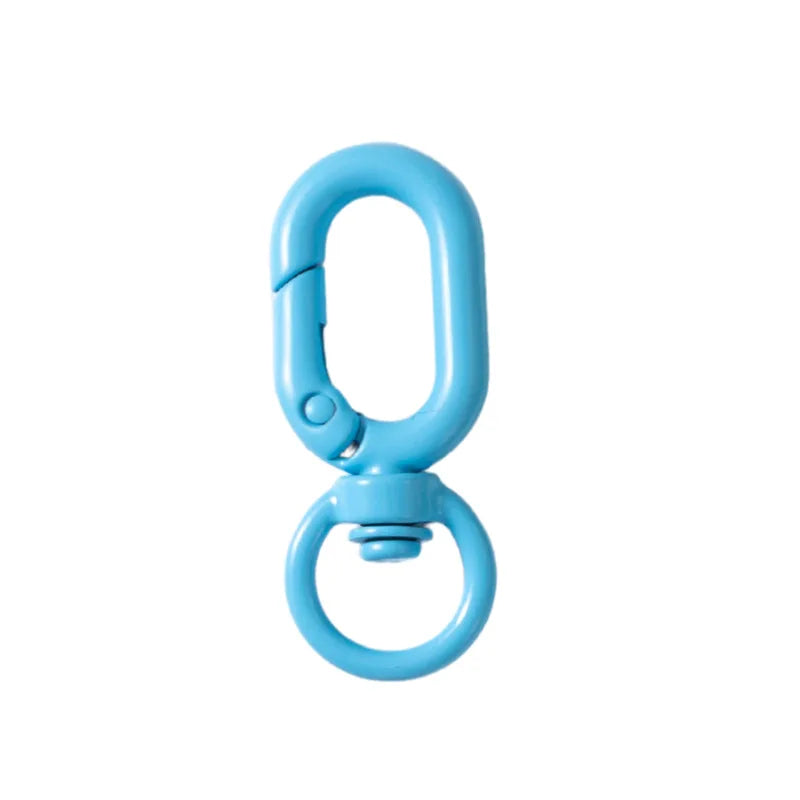 Colorful Metal Lobster Claw Clasps Swivel Lanyards Trigger Strap Key