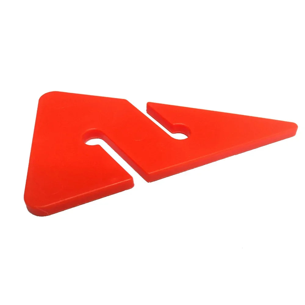 6PC Scuba Dive Cave Wreck Dive Line Arrow Markers ABS Triangle Shape guide rope indicator For Techical Cave Diving Diver Oasis Select